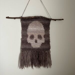 Spooky Skull Wall Hanging 💀